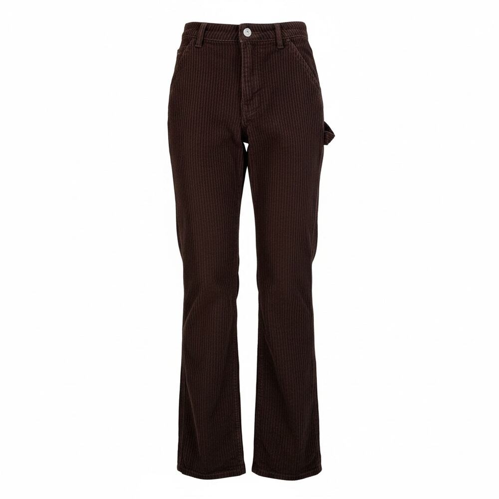 Pacsun Brown Corduroy Carpenter Pants Size 24 Y2K 90s Flare